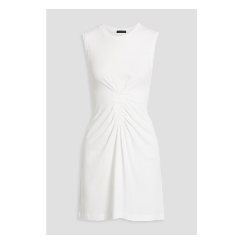 ATM ANTHONY THOMAS MELILLO Ruched cotton-jersey mini dress